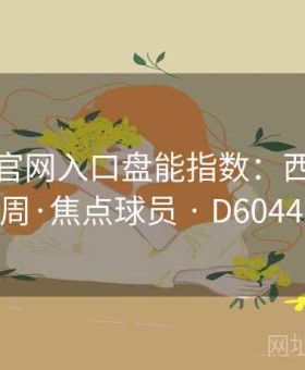 金年会官网入口盘能指数：西甲季后赛周·焦点球员 · D604430