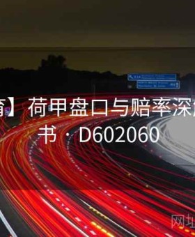 【v体育】荷甲盘口与赔率深解：白皮书 · D602060