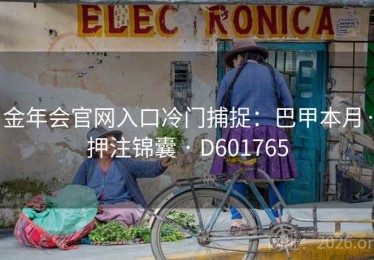 金年会官网入口冷门捕捉：巴甲本月·押注锦囊 · D601765