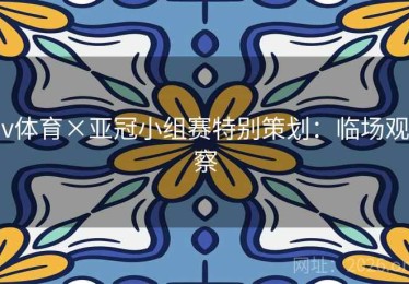 v体育×亚冠小组赛特别策划：临场观察