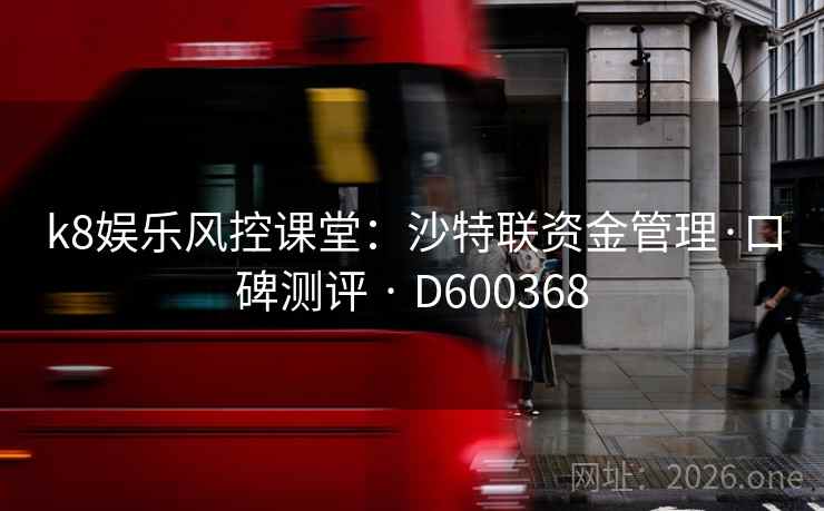 k8娱乐风控课堂:沙特联资金管理·口碑测评 · D600368 k8娱乐风控课堂:沙特联资金管理·口碑测评 · D600368